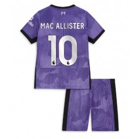 Liverpool Alexis Mac Allister #10 Tredje Kläder Barn 2023-24 Kortärmad (+ Korta byxor)